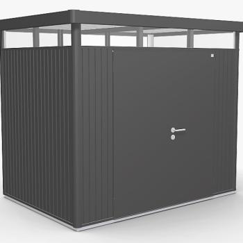 Biohort Záhradný domček BIOHORT HighLine DUO H2 275 x 195 (tmavo sivá metalíza) obrázok
