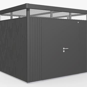 Biohort Záhradný domček BIOHORT HighLine DUO H3 275 x 235 (tmavo sivá metalíza) obrázok