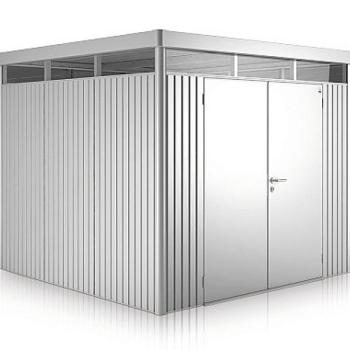 Biohort Záhradný domček BIOHORT HighLine DUO H4 275 x 275 (strieborná metalíza) obrázok