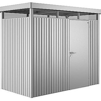 Biohort Záhradný domček BIOHORT HighLine H1 275 x  155 (strieborná metalíza) obrázok