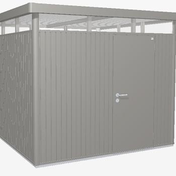Biohort Záhradný domček BIOHORT HighLine H4 275 x 275 (sivý kremen metalíza) obrázok