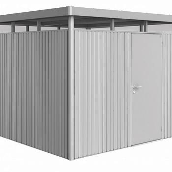 Biohort Záhradný domček BIOHORT HighLine H4 275 x 275 (strieborná metalíza) obrázok