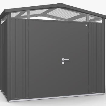 Biohort Záhradný domček BIOHORT Panorama DUO P1 273 x 158 (tmavo sivá metalíza) obrázok