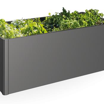 Biohort Zvýšený truhlík na zeleninu 2 x 1 (tmavo sivá metalíza) 2 x 1 (2 krabice) obrázok