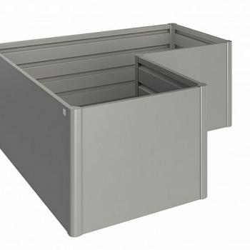 Biohort Zvýšený truhlík na zeleninu L (sivý kremeň metalíza) L (4 škatule) obrázok