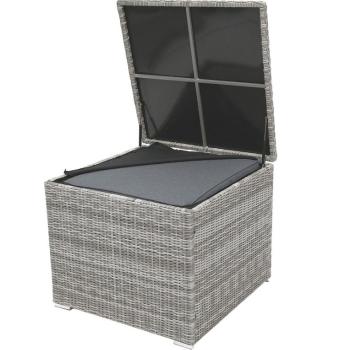 Box na podušky SEVILLA 82 x 82 cm (sivá) obrázok