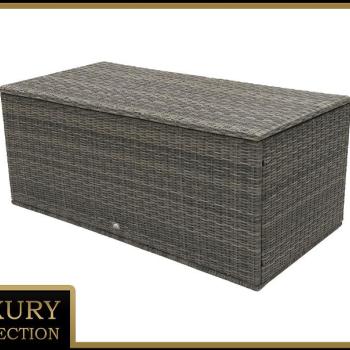 DEOKORK Box na podušky 170 x 90 cm BORNEO LUXURY (sivá) obrázok