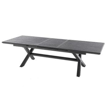 DEOKORK Hliníkový stôl BERGAMO I. 220/279 cm (antracit) obrázok
