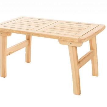 DEOKORK Masívny záhradný stôl z borovice ROMANTIC (32 mm) - rôzne dĺžky 180 cm obrázok