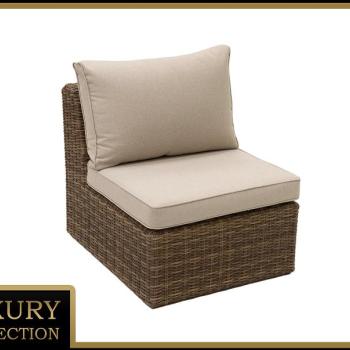 DEOKORK Ratanový stredový diel BORNEO LUXURY (hnedá) obrázok