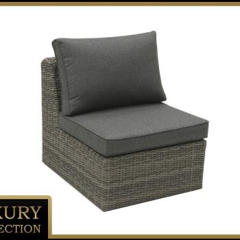 DEOKORK Ratanový stredový diel BORNEO LUXURY (sivá) obrázok