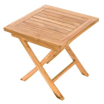 DEOKORK Záhradný odkládací stolík CANADA (teak) obrázok