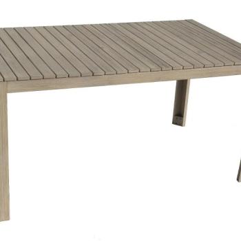 DEOKORK Záhradný stôl obdĺžnikový CHESTERFIELD (sivá patina) obrázok