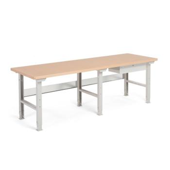 Dielenský stôl Robust so zásuvkou, 2500x800 mm obrázok