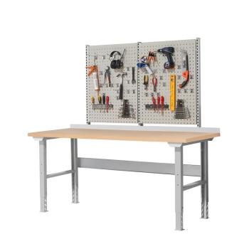 Dielenský stôl s panelom na náradie, 2000x800 mm, nosnosť 300 kg obrázok