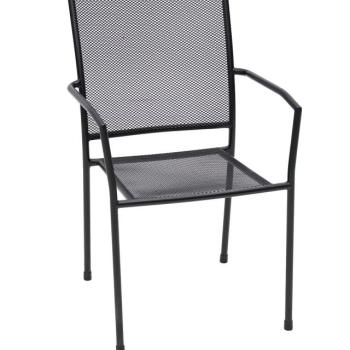 DOPREDAJ Kovová stolička MAYA (čierna) obrázok