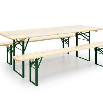 Drevený pivný set Farblos 2200 x 700 x 250 mm obrázok