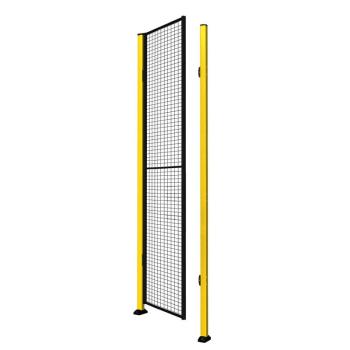 Dvere X-GUARD, vrátane stĺpikov a pletiva, bez rámu, 2000x900 mm obrázok