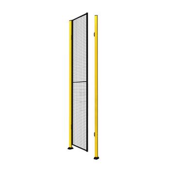 Dvere X-GUARD, vrátane stĺpikov a pletiva, bez rámu, 2300x900 mm obrázok