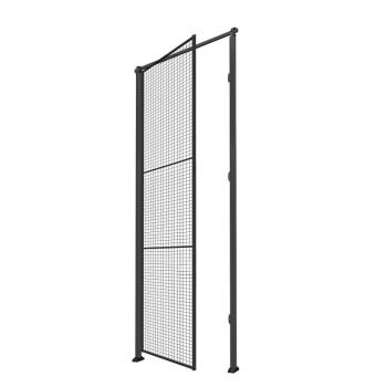 Dvere X-STORE s rámom, ľavé, 3400x1000 mm, na cylindrický zámok obrázok