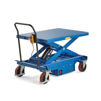 Elekrický zdvíhací vozík TURBO, 1000 kg, 1200x800 mm obrázok