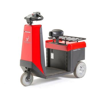 Elektrický ťažný vozík, nosnosť 500 kg, červený obrázok