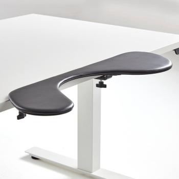 Ergonomická podložka predlaktia, čierna obrázok