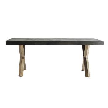 Estila Art-deco jedálenský stôl Ciaro z brestového dreva 200cm obrázok