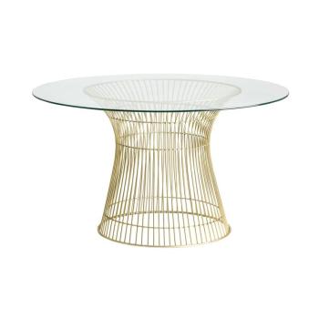 Estila Art-deco luxusný jedálenský stôl REUT 130cm obrázok