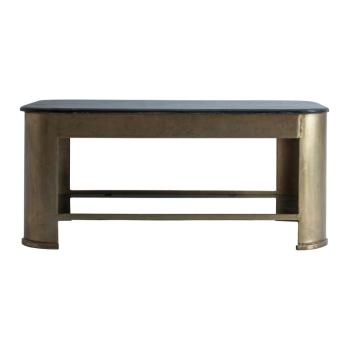 Estila Art-deco luxusný konferenčný stolík Belanie mramorový 99 cm obrázok