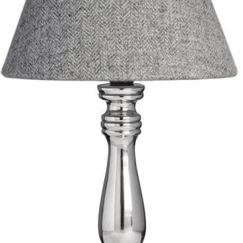 Estila Chrómová stolná lampa Fewlson rustikálna 37cm obrázok
