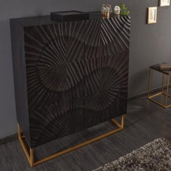 Estila Dizajnová art-deco skrinka Cumbria II z mangového dreva obrázok