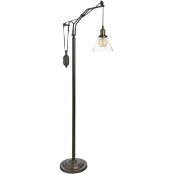 Estila Dizajnová industriálna stojaca lampa Hudson 165cm obrázok