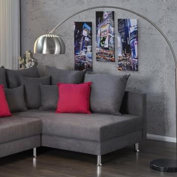 Estila Dizajnová moderná stojaca lampa Big Bow II 170-210 cm obrázok