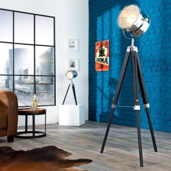 Estila Dizajnová moderná stojaca lampa Tripod obrázok