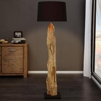 Estila Dizajnová originálna stojaca lampa Rousilique 175 cm z naplaveného dreva obrázok