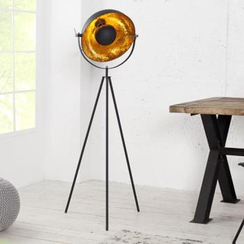 Estila Dizajnová originálna stojaca lampa Studio 140cm zlatá obrázok