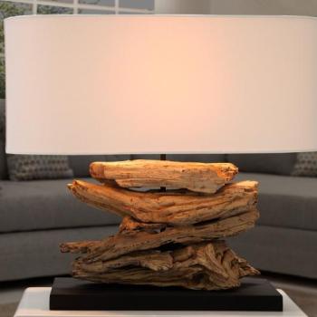 Estila Dizajnová stolná lampa Riverine 55cm obrázok