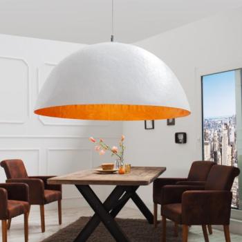 Estila Dizajnové moderné závesné svietidlo Glow zlaté 70 cm obrázok