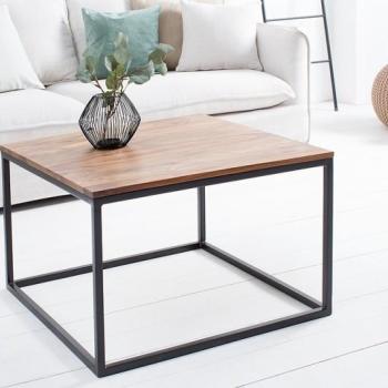 Estila Dizajnový moderný konferenčný Fusion 70cm Sheesham obrázok
