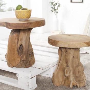 Estila Dizajnový odkladací stolík Root 40cm obrázok