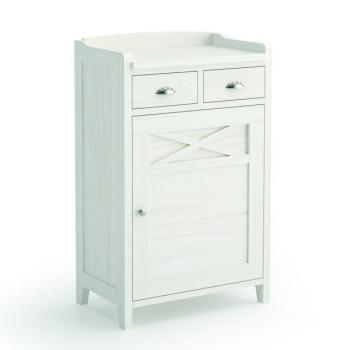 Estila Elegantný masívny botník Verona so zásuvkou a s úložným priestorom na topánky 106cm obrázok