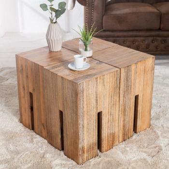 Estila Elegantný štýlový príručný stolík Castle 45 cm obrázok