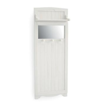 Estila Exkluzívny nástenný vešiak so zrkadlom Fontana z masívneho dreva 170cm obrázok