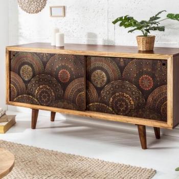 Estila Exkluzívny príborník z masívu Wild Mango 160cm obrázok