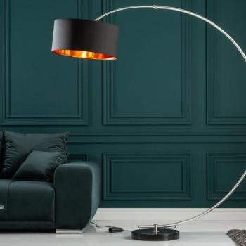 Estila Extravagantná lampa Python čierna s reguláciou jasu obrázok