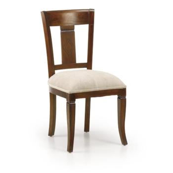 Estila Koloniálna jedálenská stolička M-Vintage s béžovým čalúnením 95cm obrázok