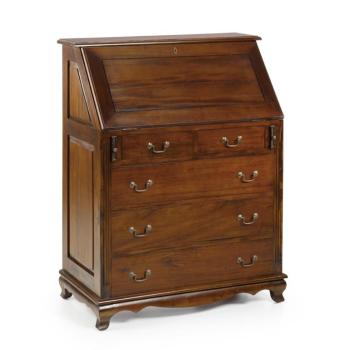 Estila Koloniálna komoda so sekretárom M-VINTAGE z masívneho dreva 113cm obrázok