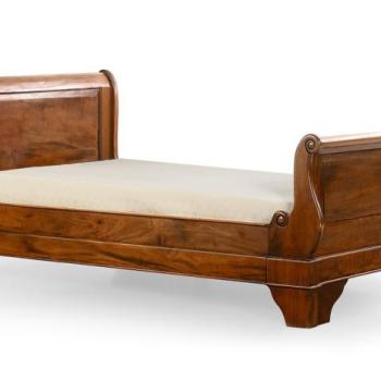 Estila Koloniálna luxusná posteľ M-VINTAGE z masívneho dreva s vyrezávaním 105cm obrázok