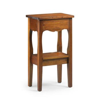 Estila Koloniálny telefónny stolík M-Vintage z masívneho mahagónového dreva hnedej farby 74cm obrázok